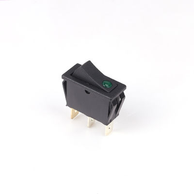 3 Pin Dpst Illuminated Rocker Switch 250VAC 16A Với Nút Bật - Tắt