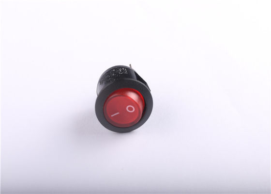 Red Green Blue Illuminated Vòng Rocker Switch, Vòng On Off Chuyển 16A250V 10A250V